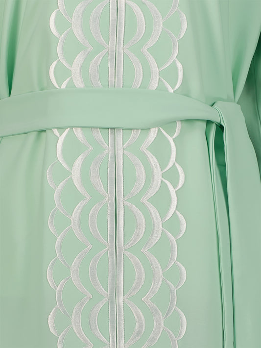 Modern Embroidery - Mint Green 02