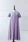 Eid 2022 - Lavender - Organza Collar Dress W/Purse