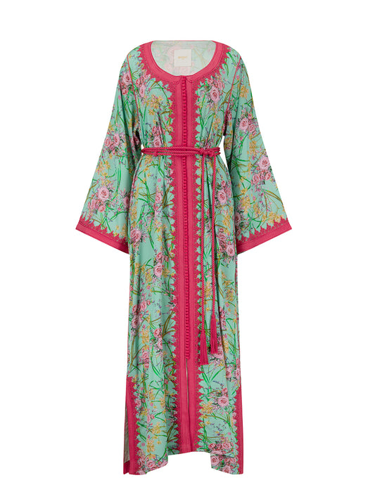 Moroccan Silk Kaftan 04