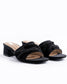 Mid Heel Stormy Collection - Pitch Black Satin- (Diffused)